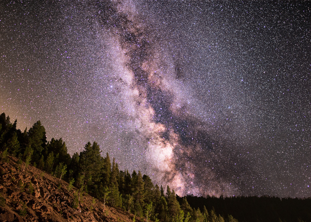 Milky way in Colorado